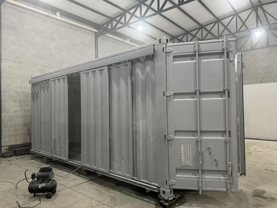 Módulo acabado pronto para transporte